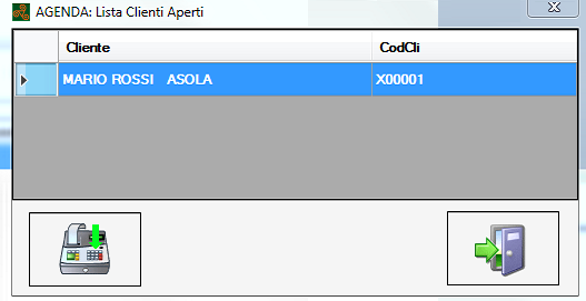 importazione appuntamento da cassa a agenda