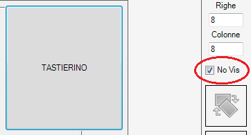 non visualizzare elemento