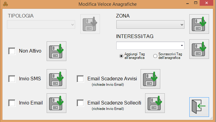 ModificaVeloceClienti