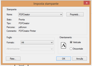 ImpostazioneStampante